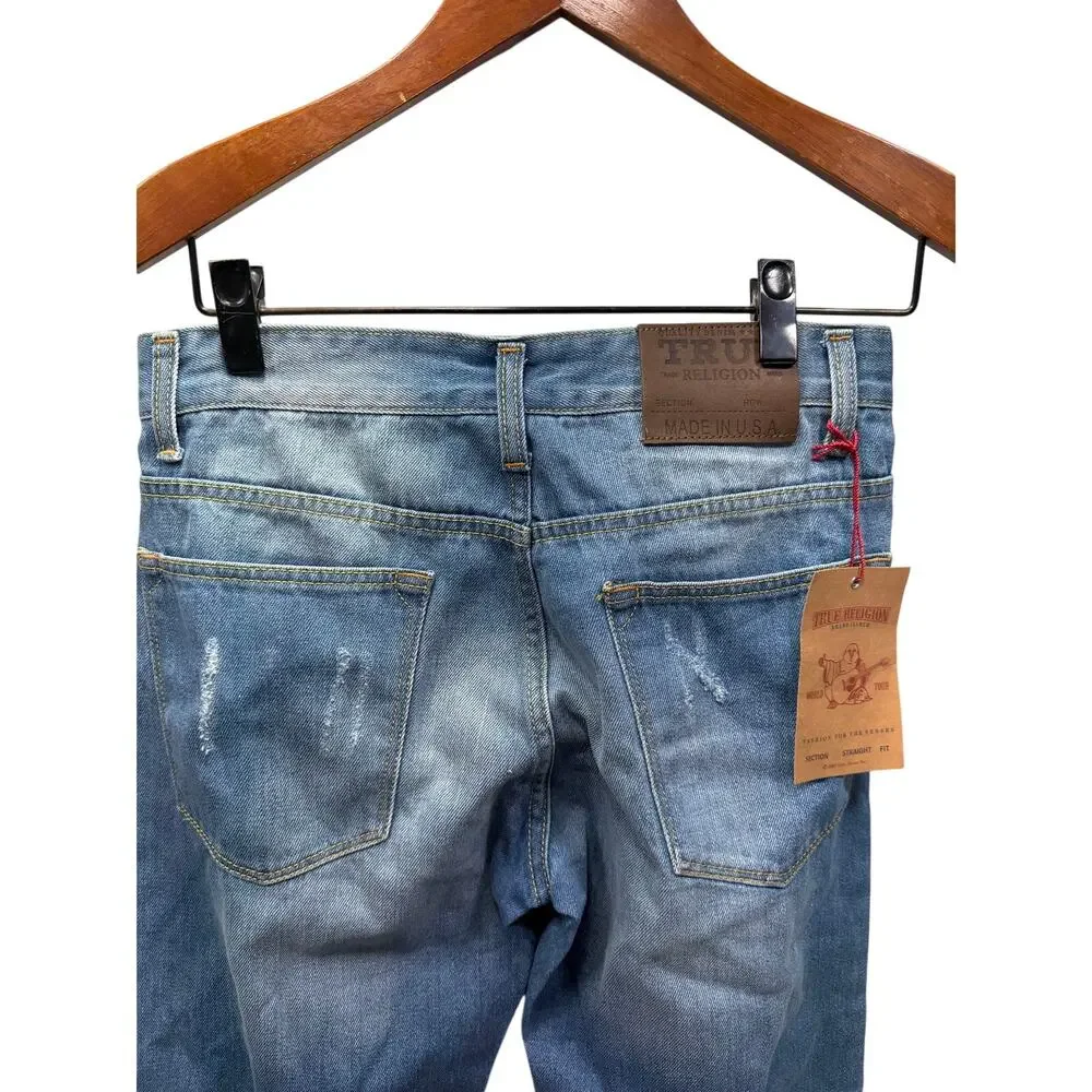 TRUE RELIGION Men’s Jeans Straight fit size 32X34 NEW